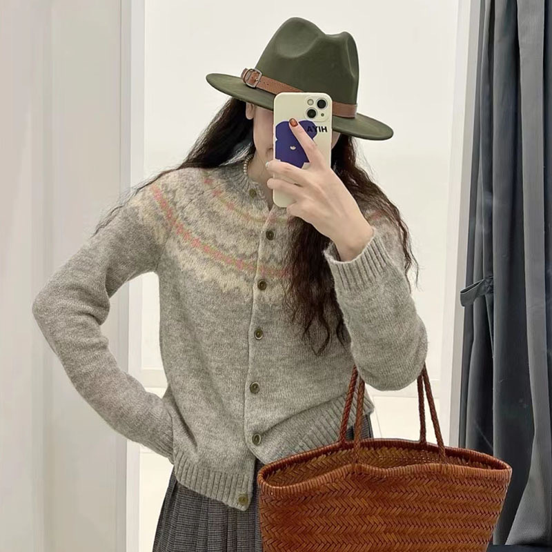 เสื้อหนาวไหมพรม ลายถัก ไหมพรมถัก เนื้อไหม นุ่ม