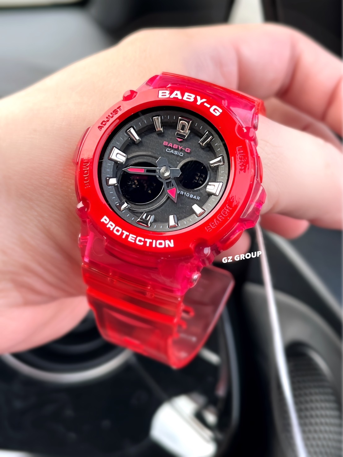 CASIO BABY-G นาฬิกาข้อมือ นาฬิกากันน้ำ นาฬิกาของแท้ ประกันศูนย์ CMG 1 ปี รุ่น BGA-270S-4A นาฬิกาสีชมพู