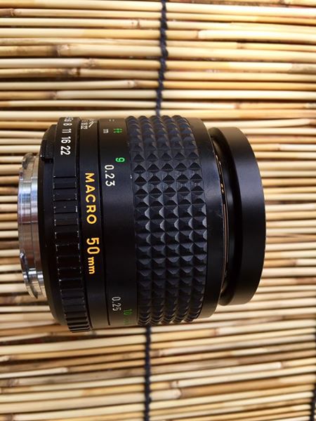 MINOLTA MC MACRO ROKKOR 50MM. F3.5 MD MOUNT