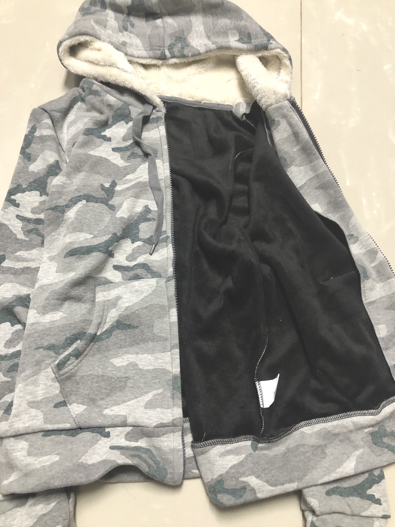 เสื้อฮู้ดกันหนาว ลายพราง เสื้อกันหนาว ลายพราง ลายพราง