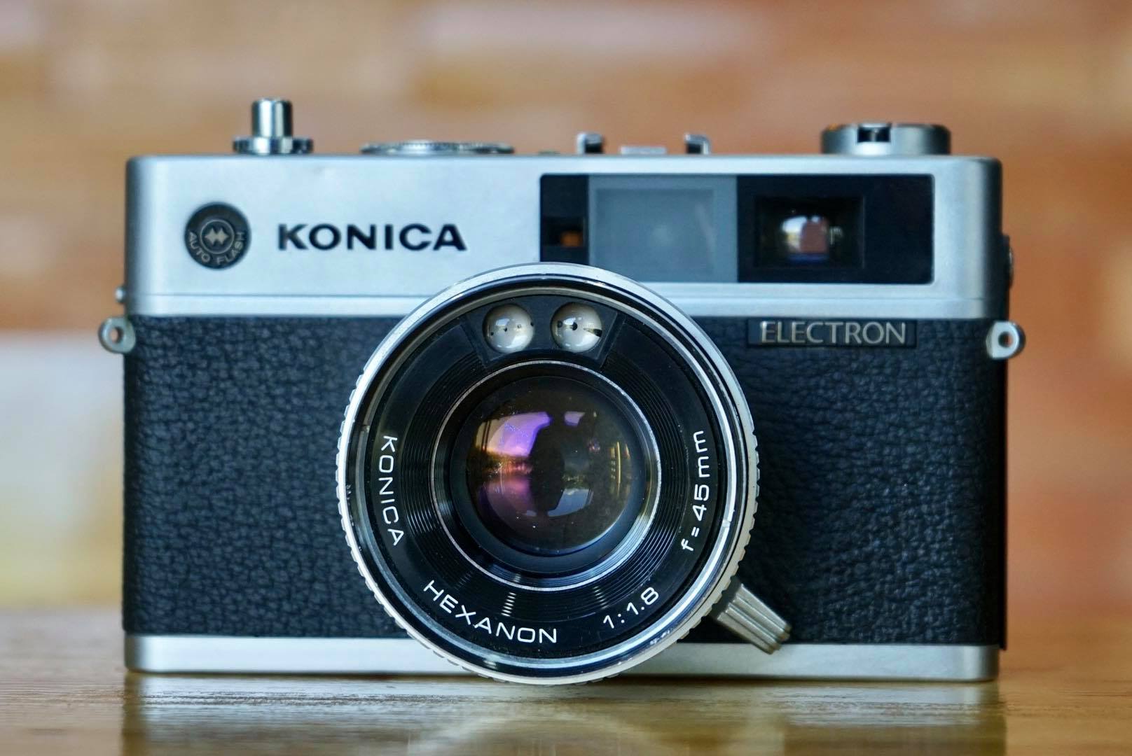 KONICA ELECTRON KONICA HEXANON 45MM.F1.8