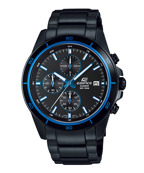 CASIO EDIFICE นาฬิกาข้อมือ นาฬิกากันน้ำ นาฬิกาของแท้ ประกันศูนย์ CMG 1 ปี รุ่น EFR-526BK-1A2 นาฬิกาสีดำ
