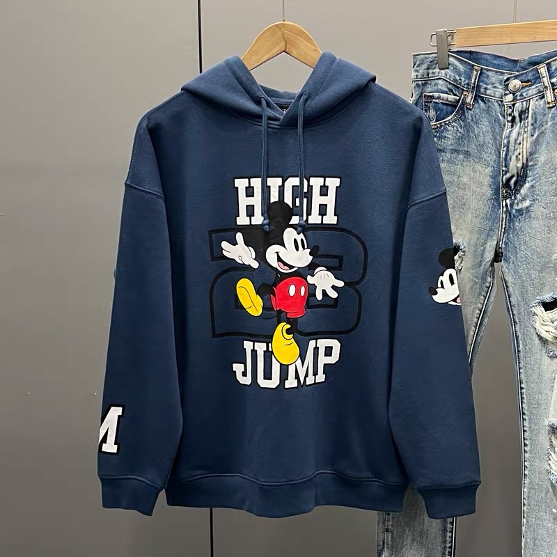 เสื้อฮู้ด สเวตเตอร์ กันหนาว Mickey HIGH JUMP DISNEYLAND PARIS mickey candy เสื้อมิคกี้ เม้าส์ Mickey mouse mickey mouse งาน DISNEYแท้ ชมพูพีช สำเนา สำเนา สำเนา สำเนา ชมพู