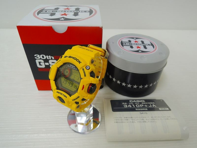 CASIO G-SHOCK นาฬิกาข้อมือ นาฬิกากันน้ำ นาฬิกาของแท้ ประกันศูนย์ CMG 1 ปี รุ่น GW-9430EJ-9Jr นาฬิกาสีเหลือง