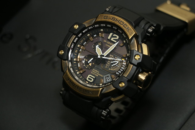 CASIO G-SHOCK นาฬิกาข้อมือ นาฬิกากันน้ำ นาฬิกาของแท้ ประกันศูนย์ 1 ปี รุ่น GPW-1000TBS-1A นาฬิกาสีดำ