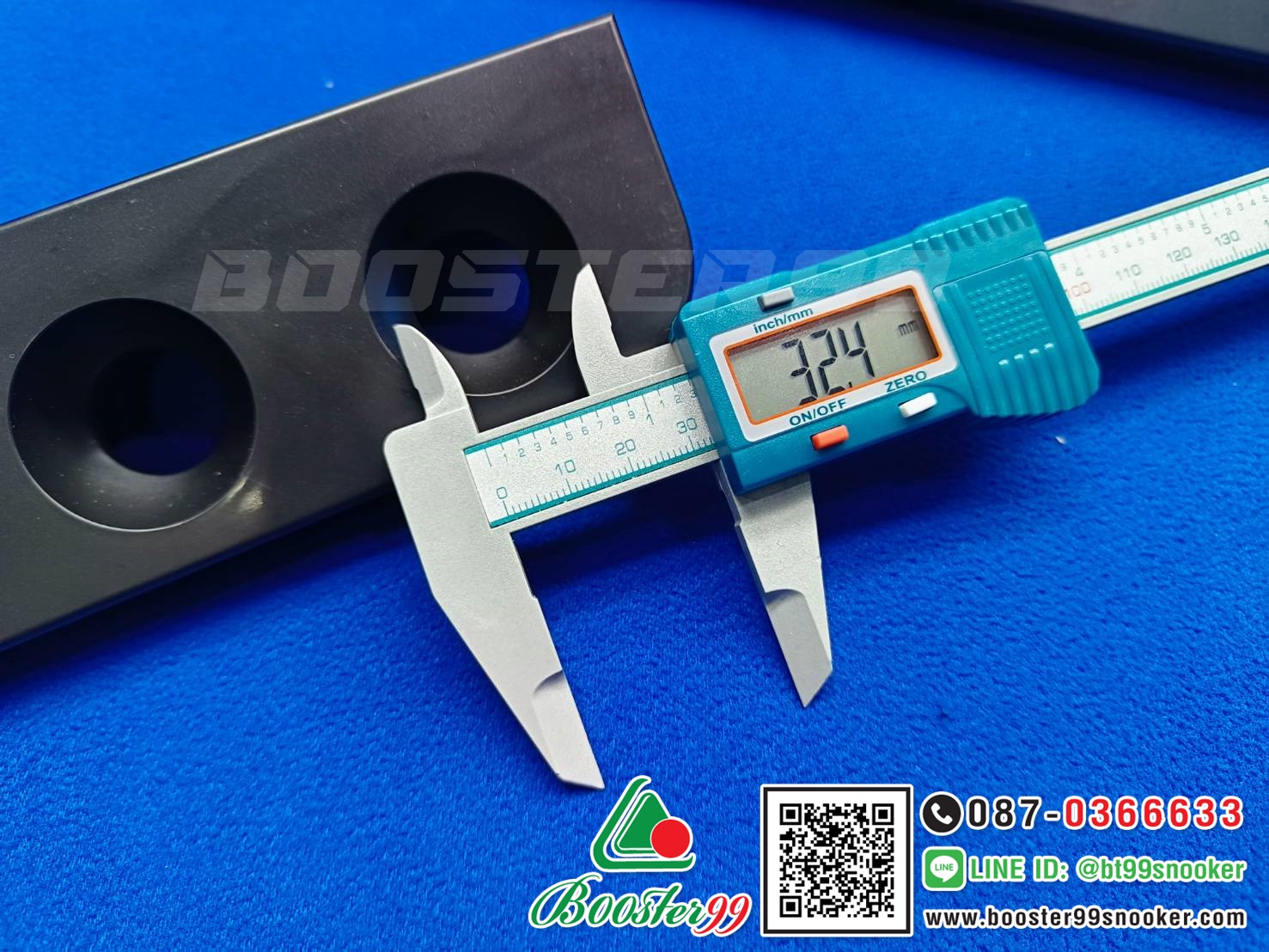 [TN01] ที่วางไม้คิว ติดผนัง 6ด้าม พลาสติก เกรด B