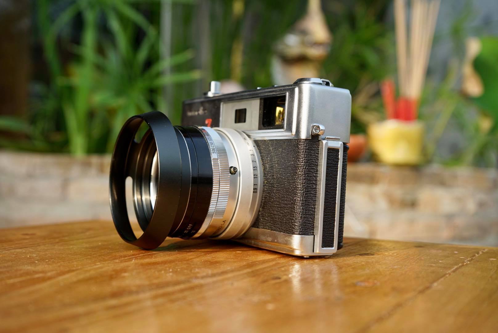 MINOLTA HI-MATIC 7S MINOLTA ROKKOR-PF45MM.F1.8