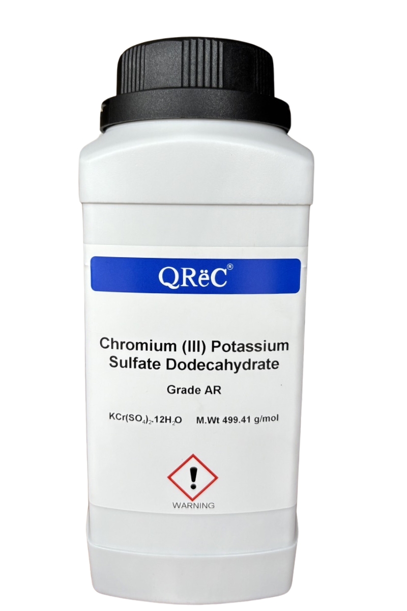 Chromium (III) Potassium Sulfate 12 Hydrate, AR 1 Kg. QReC™