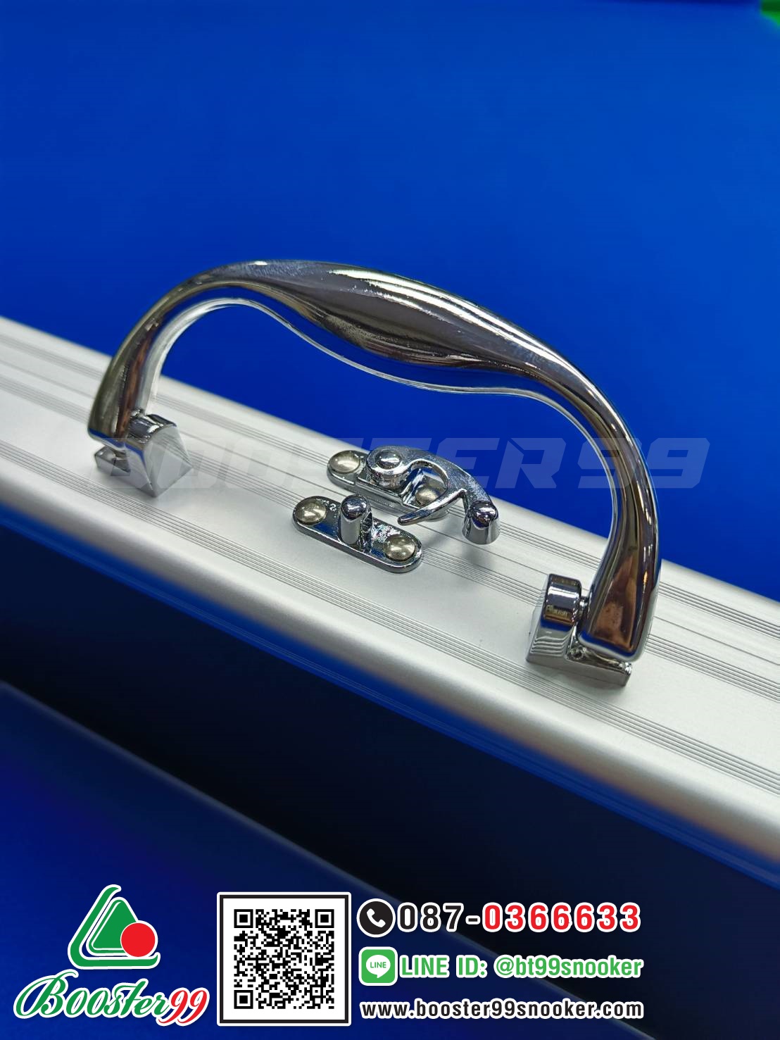 กล่องใส่ ไม้คิวต่อ 2ท่อน 3/4ส่วน ใส่ได้ 2ด้าม อลูมิเนียม เกรดB (ราคาต่อ 1ใบ)