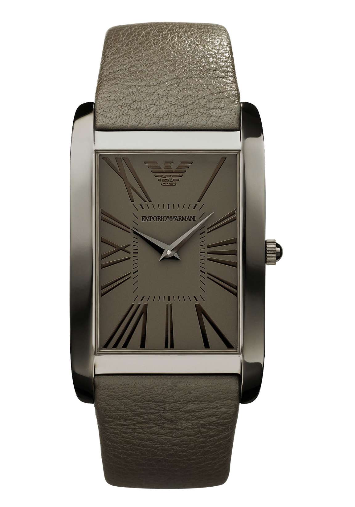 Emporio Armani Men's AR2058 Slim Grey Dial Watch