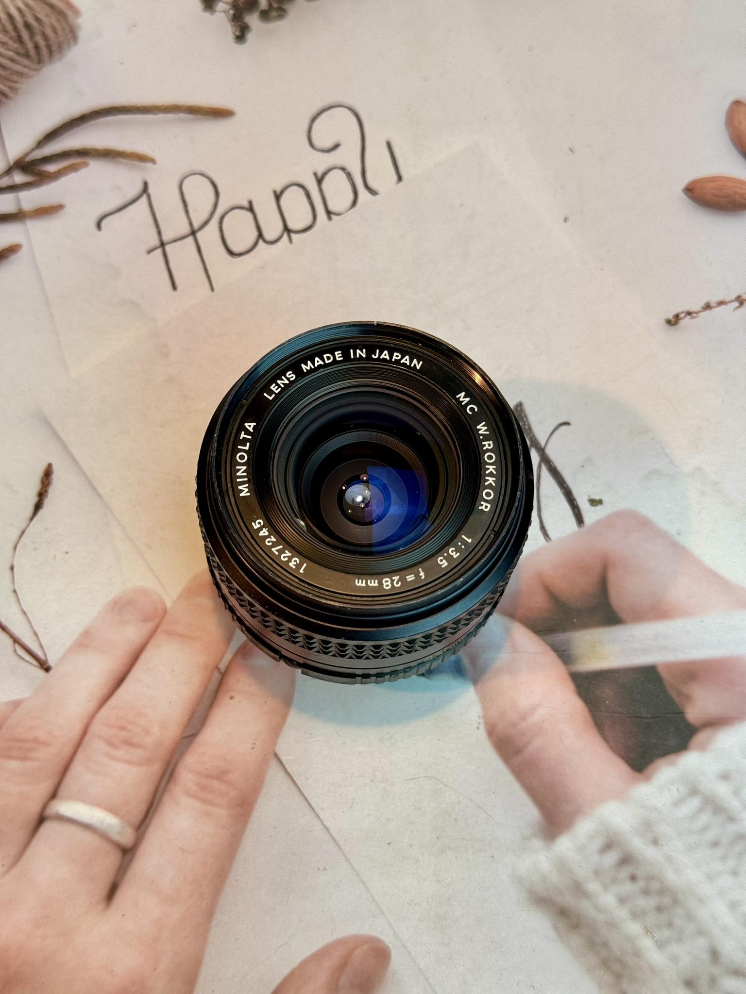 MINOLTA MC.W.ROKKOR 28MM.F3.5 MD MOUNT