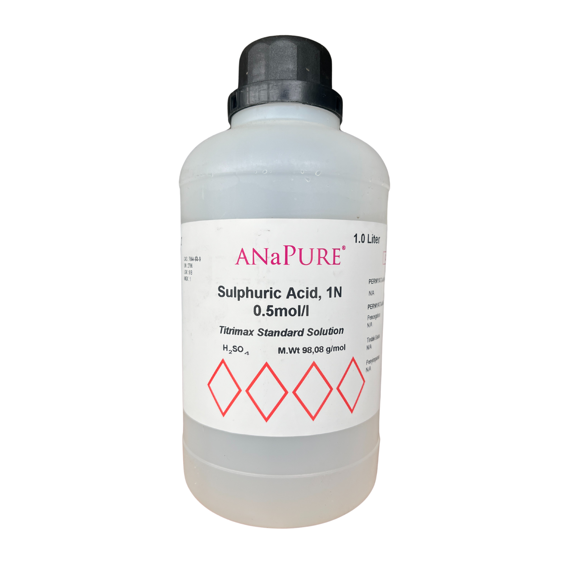 Sulfuric Acid Solution 0.5 Mol/L (1N), AR 1L. ANaPURE™