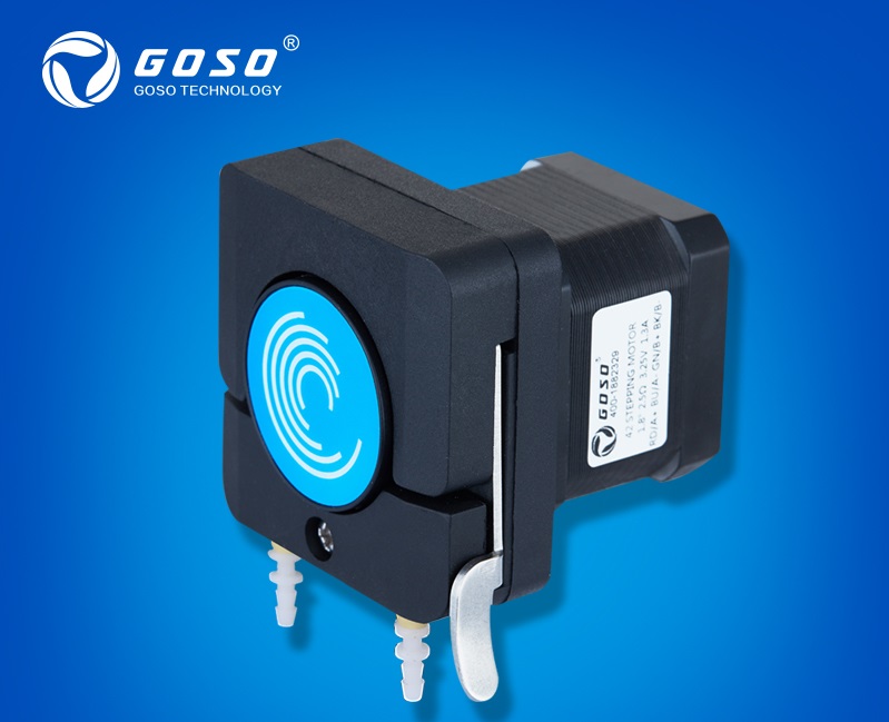 Stepper motor peristaltic pump
