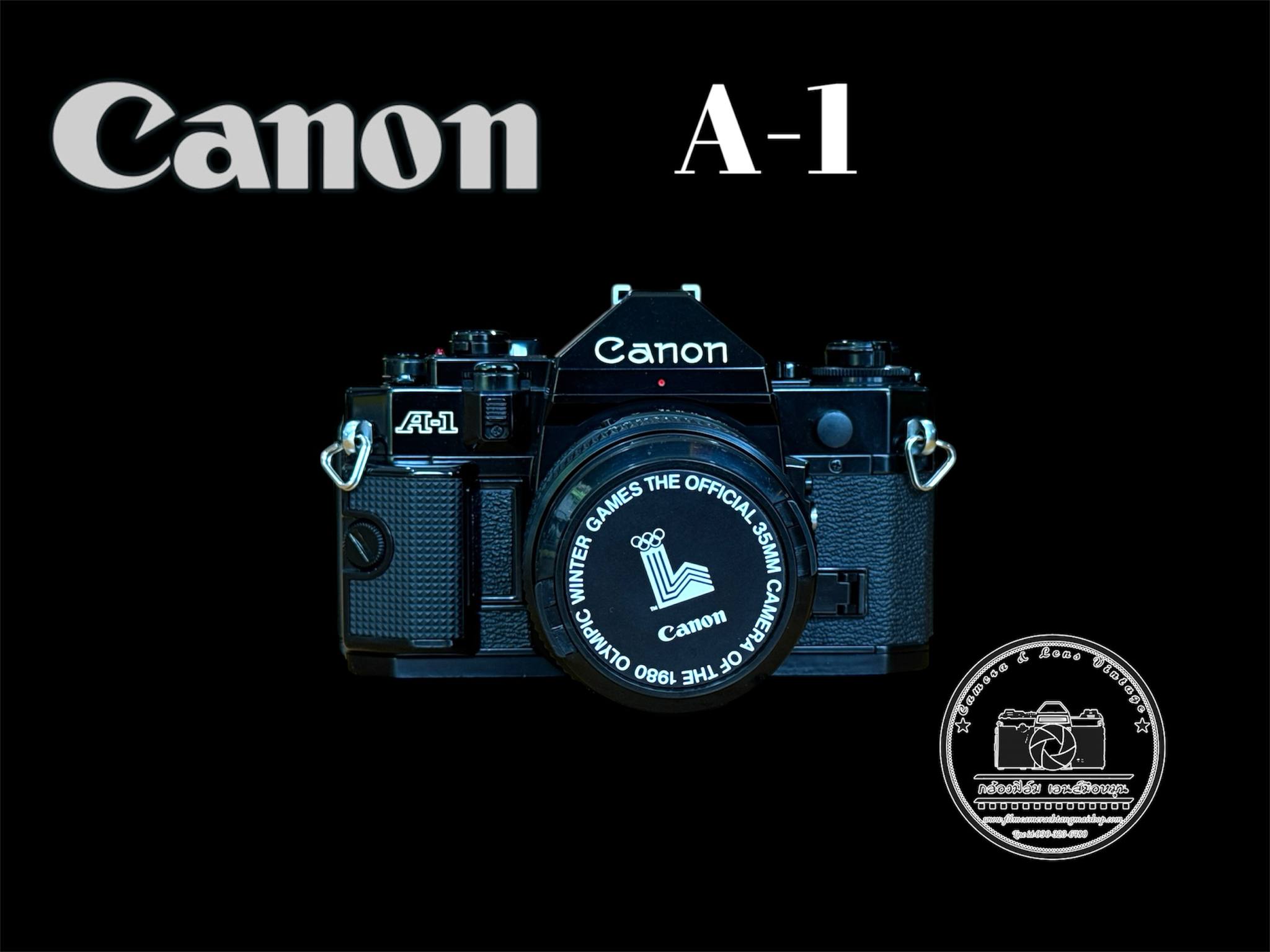CANON A-1 CANON LENS FD 50MM.F1.4
