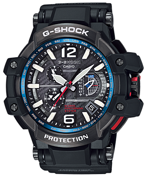 CASIO G-SHOCK นาฬิกาข้อมือ นาฬิกากันน้ำ นาฬิกาของแท้ ประกันศูนย์ CMG 1 ปี รุ่น GPW-1000-1A นาฬิกาสีดำ