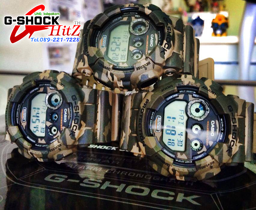CASIO MID YEAR SALE G-SHOCK นาฬิกาข้อมือ นาฬิกากันน้ำ นาฬิกาของแท้ ประกันศูนย์ CMG 1 ปี รุ่น GD-120CM-5A นาฬิกาสีน้ำตาล