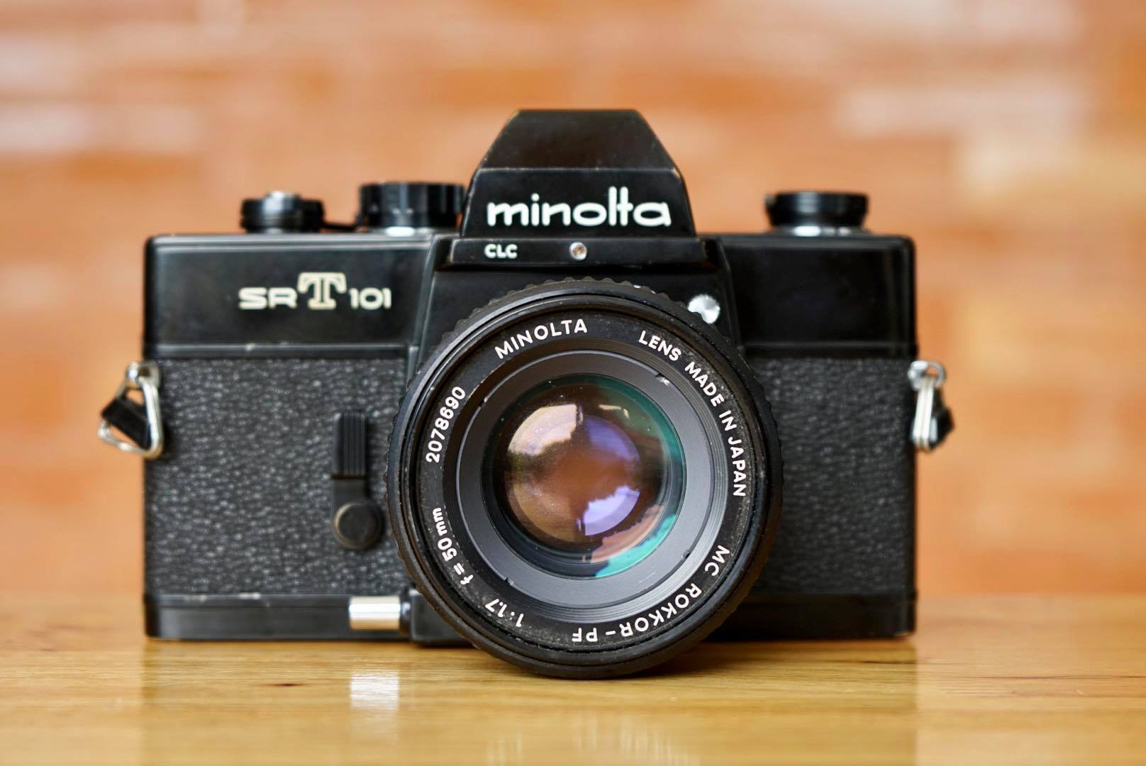 MINOLTA SRT101 MINOLTA MC ROKKOR-PF 50MM.F1.7