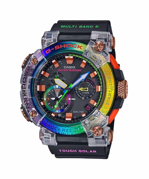 CASIO G-SHOCK นาฬิกาข้อมือ นาฬิกากันน้ำ นาฬิกาของแท้ ประกันศูนย์ CMG 1 ปี รุ่น GWF-A1000BRT-1A นาฬิกาสีดำ