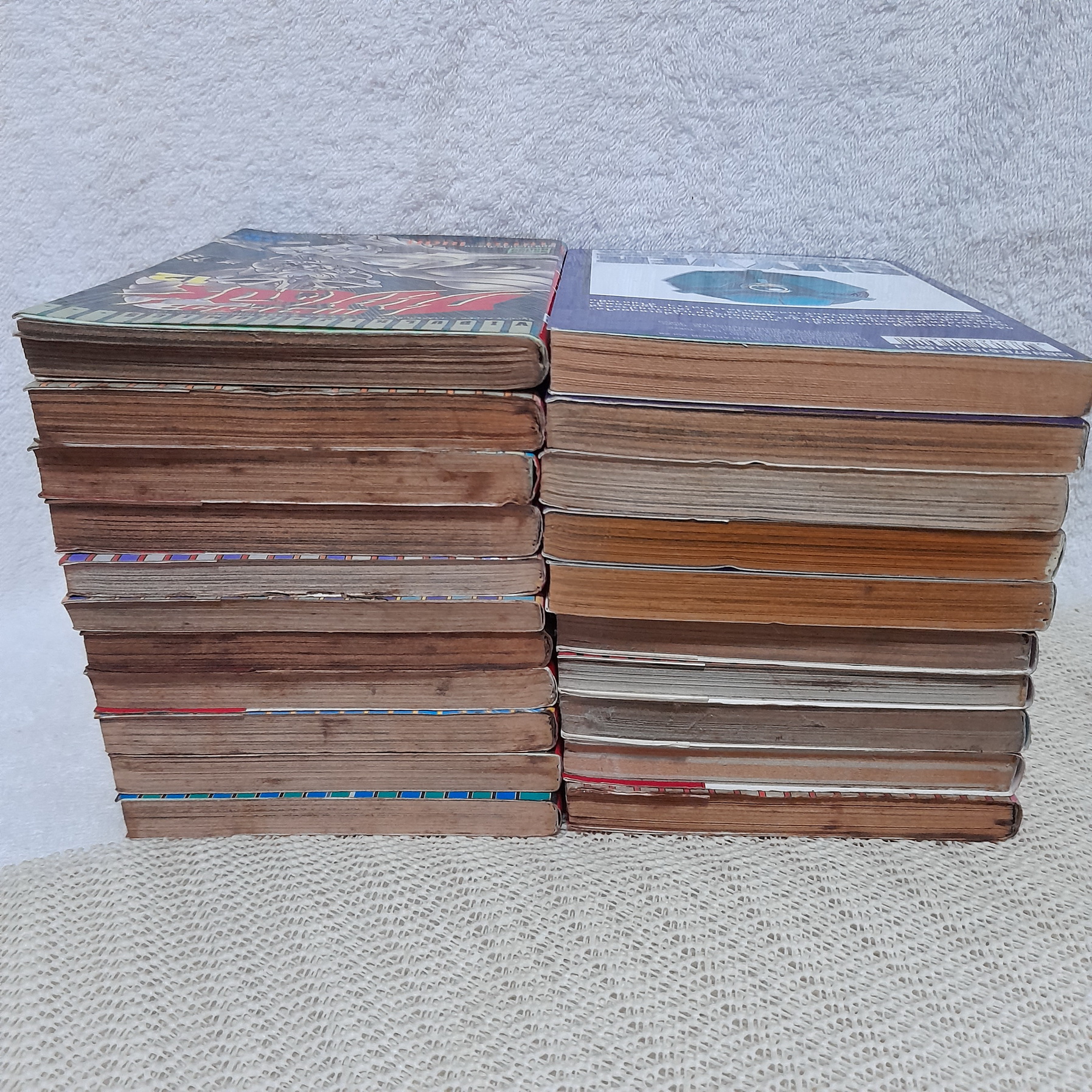 เกราะชีวะกายเวอร์ 1-19 + กายเวอร์ อมนุษย์เกราะชีวะ 21-24,28 / * ขาดเล่ม 20,25-27,29-32
