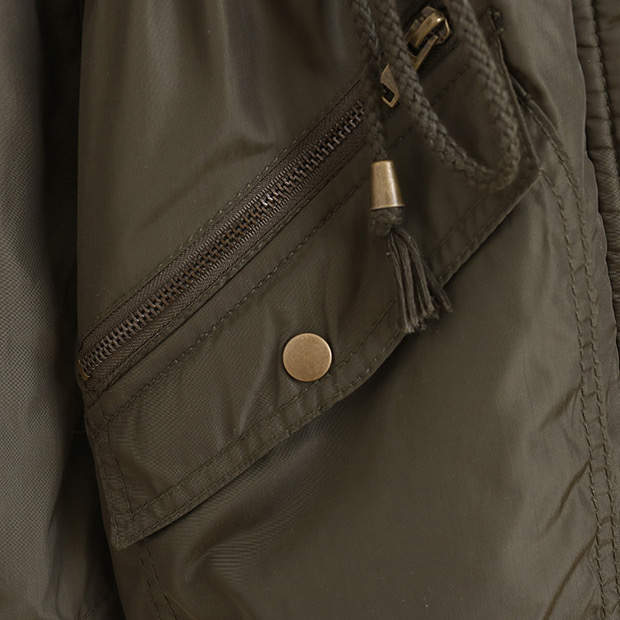 Mossimo supply co. เสื้อโค้ทฮู้ดกันหนาว เสื้อปาร์กา parka สีเขียว แบรนด์ mossimo supply co. (หมวกฮู้ดถอดได้ค่ะผ) เขียว