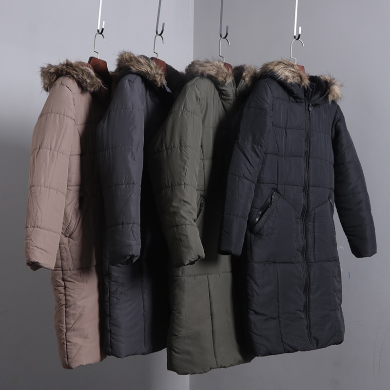 Xact เสื้อกันหนาว เสื้อฮู้ดเฟอร์ บุนวมอุ่น แบรนด์ XACT (padded puffer coat) สำเนา สำเนา ดำ