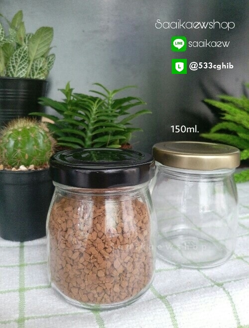 ขวดแก้วพุดดิ้ง 100 ml. สไตล์ ญี่ปุ่น