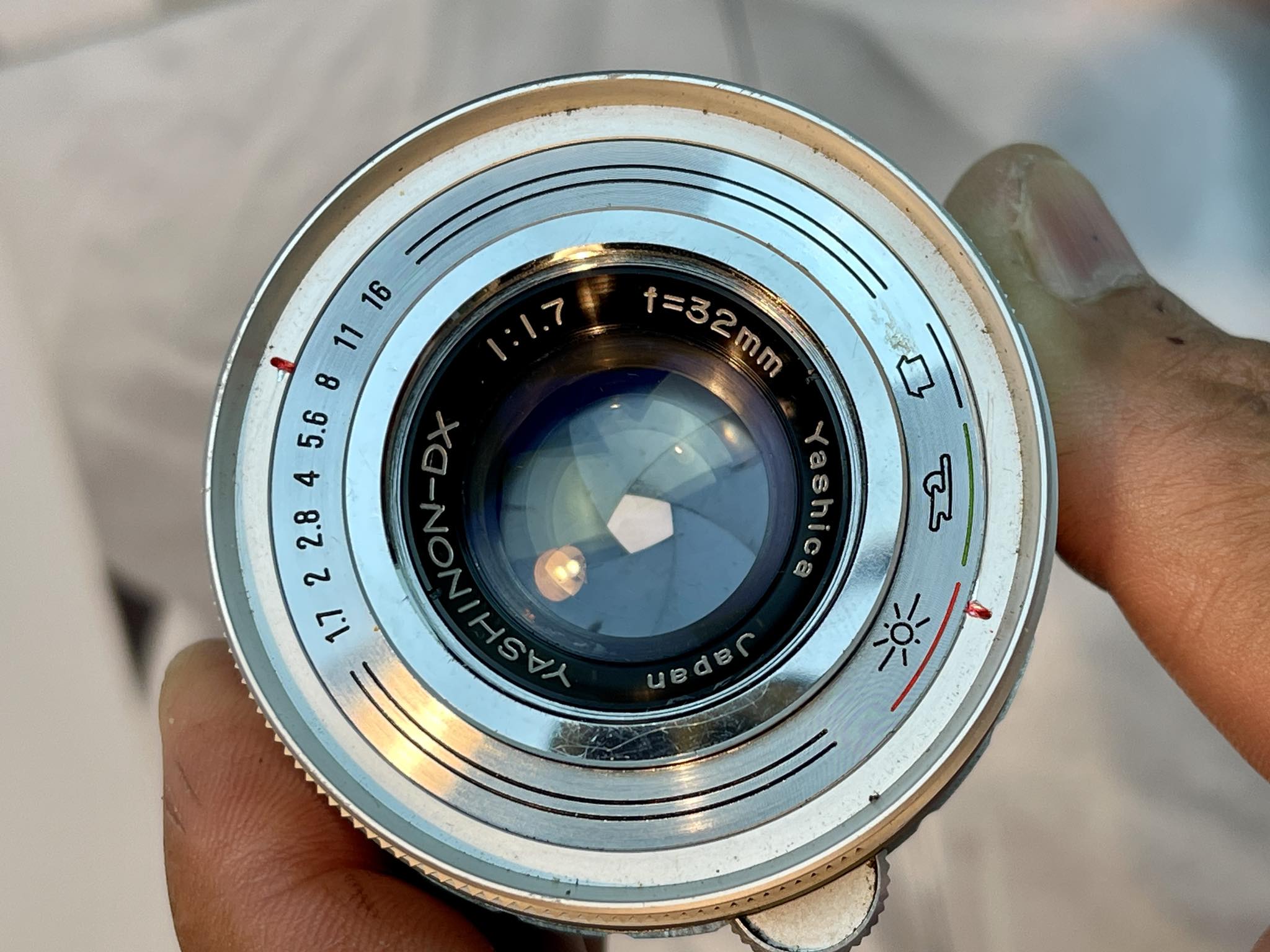 YASHICA YASHINON-DX 32MM.F1.7 MODIFIED SONY E MOUNT