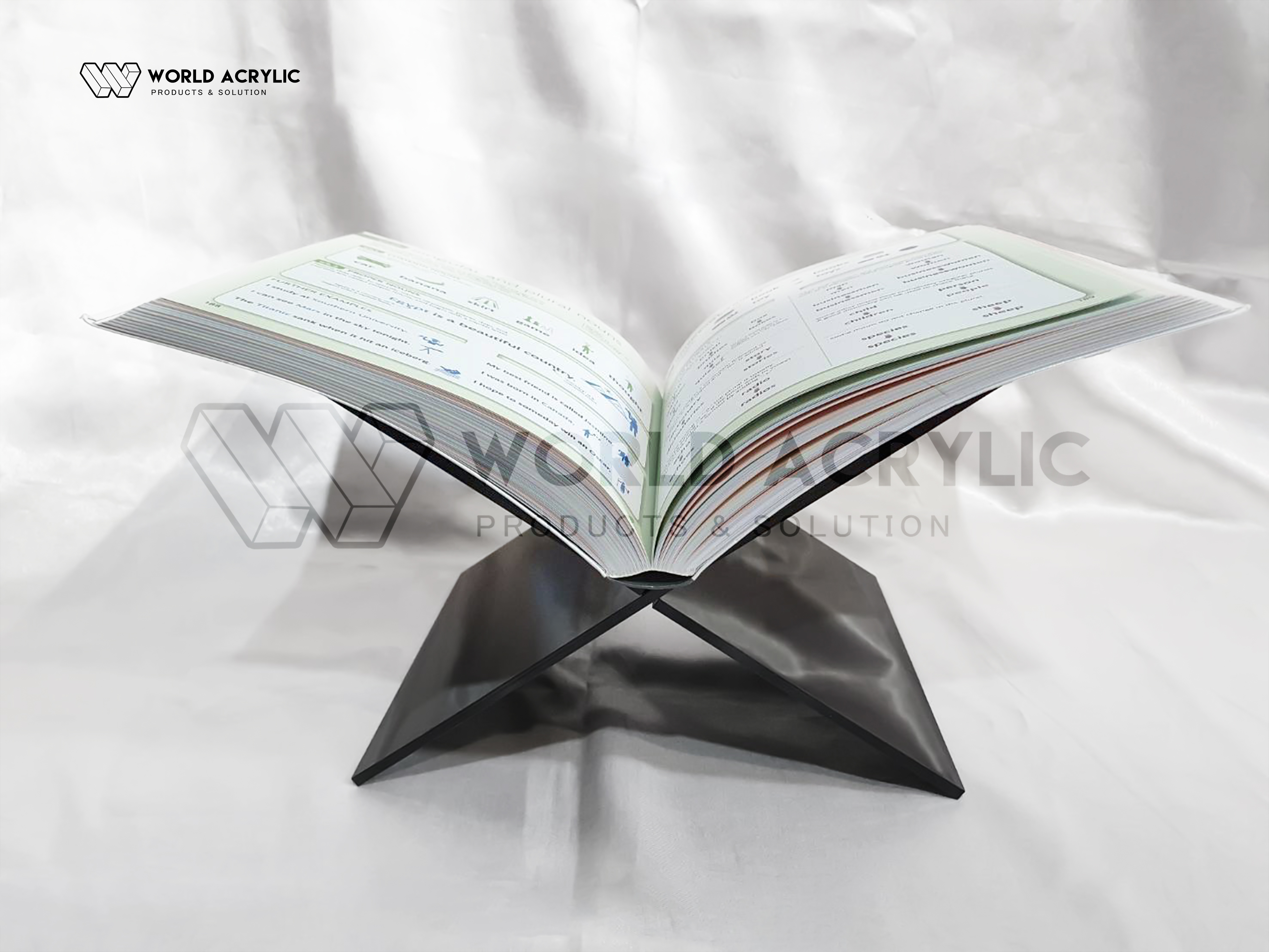 แท่นวางโชว์หนังสือ ที่วางหนังสือ ชั้นวางหนังสือ