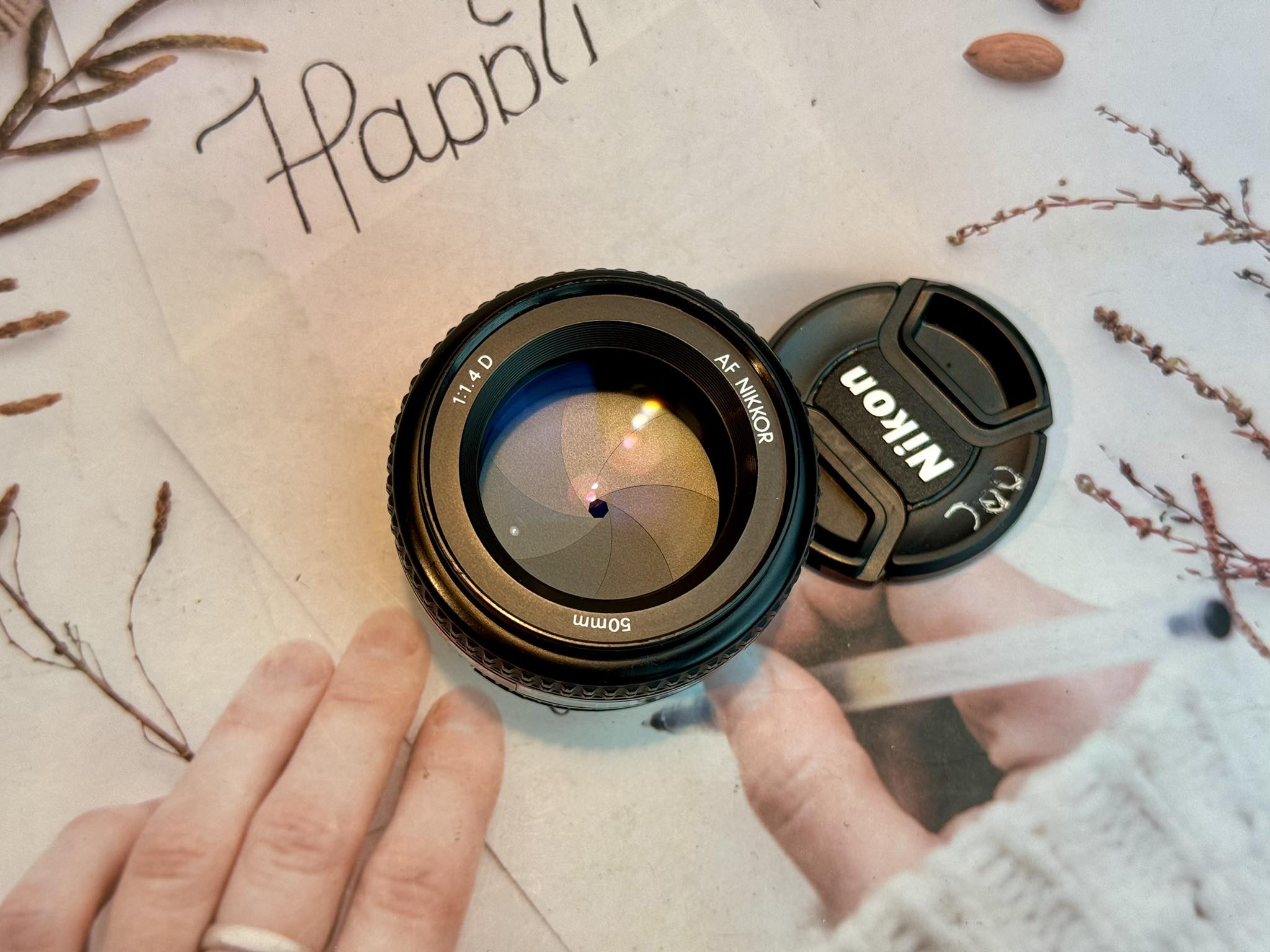 NIKON AF NIKKOR 50MM.F1.4D AIS MOUNT(NO.08)