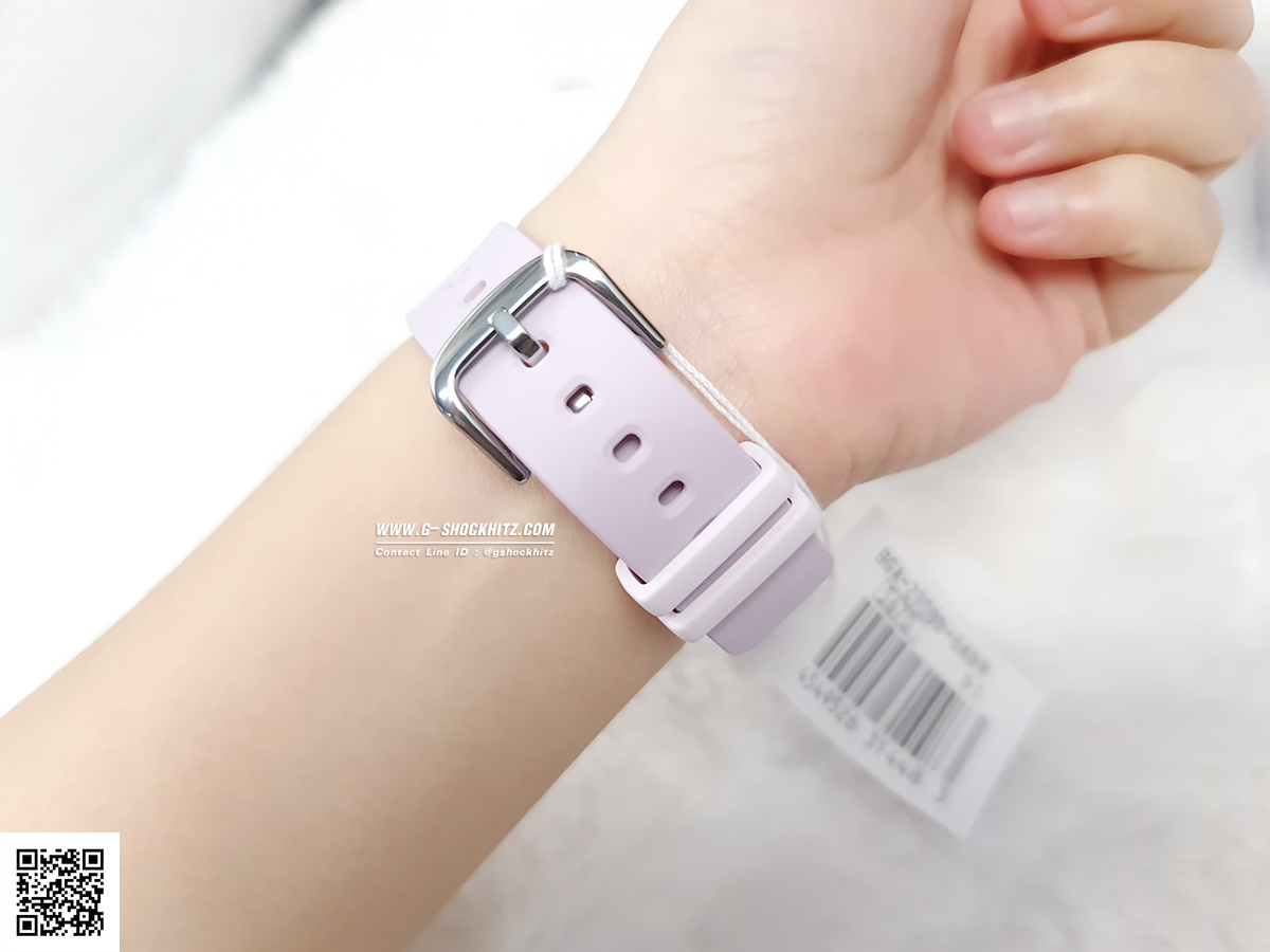 CASIO BABY-G นาฬิกาข้อมือ นาฬิกากันน้ำ นาฬิกาของแท้ ประกันศูนย์ CMG 1 ปี รุ่น BGA-290BD-6A นาฬิกาสีม่วง