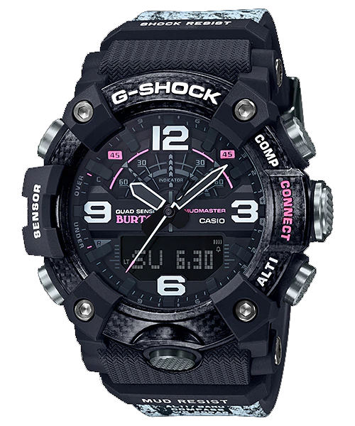 CASIO G-SHOCK นาฬิกาข้อมือ นาฬิกากันน้ำ นาฬิกาของแท้ ประกันศูนย์ CMG 1 ปี รุ่น GG-B100BTN-1A นาฬิกาสีดำ