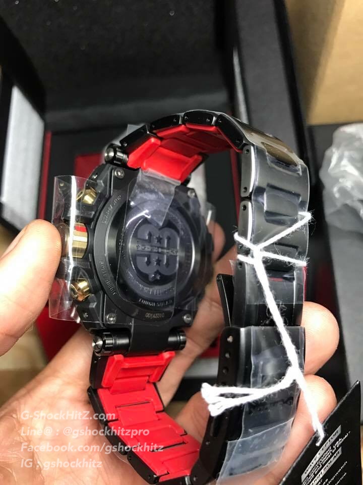 CASIO G-SHOCK นาฬิกาข้อมือ นาฬิกากันน้ำ นาฬิกาของแท้ ประกันศูนย์ CMG 1 ปี รุ่น MTG-S1030BD-1A นาฬิกาสีดำ