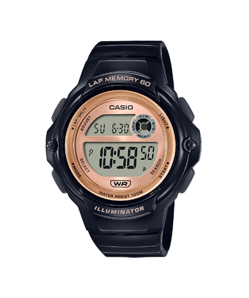CASIO นาฬิกาคาสิโอ นาฬิกาข้อมือ นาฬิกากันน้ำ นาฬิกาของแท้ ประกันศูนย์ CMG 1 ปี รุ่น LWS-1200H-1A นาฬิกาสีดำ