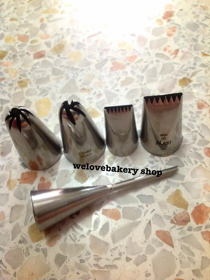 ชุดหัวบีบครีมเค้ก 36 หัว (เป็นหัวใหญ่ เหมาะกับคัพเค้ก และคุกกี้)