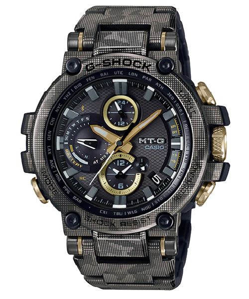 CASIO G-SHOCK นาฬิกาข้อมือ นาฬิกากันน้ำ นาฬิกาของแท้ ประกันศูนย์ CMG 1 ปี รุ่น MTG-B1000DCM-1A นาฬิกาสีดำ