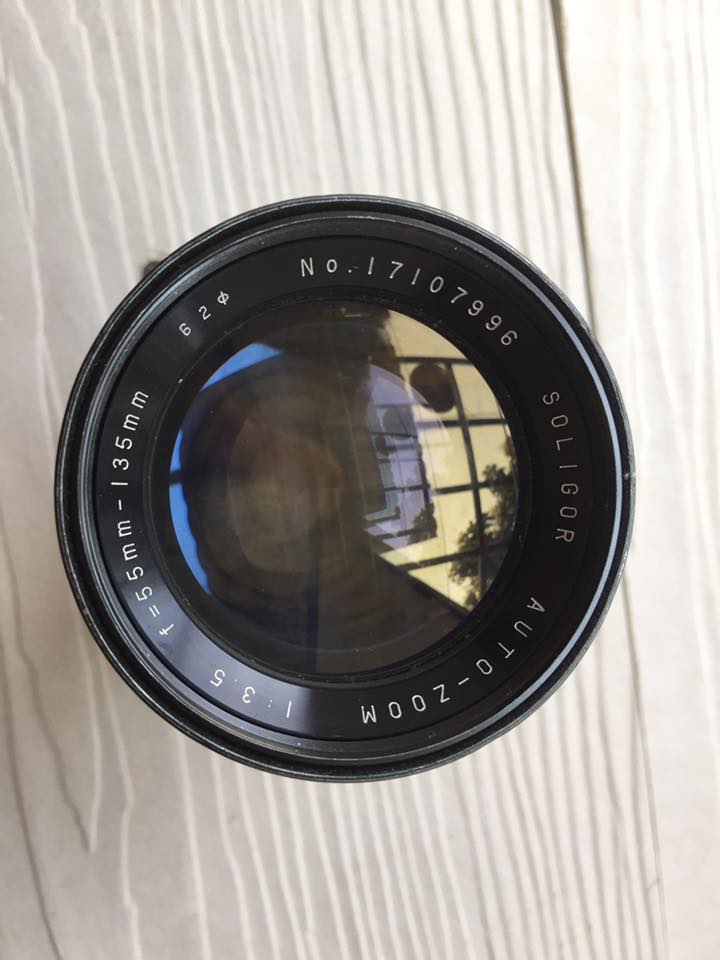 SOLIGOR AUTO-ZOOM 55-135MM. F3.5 MD MOUNT