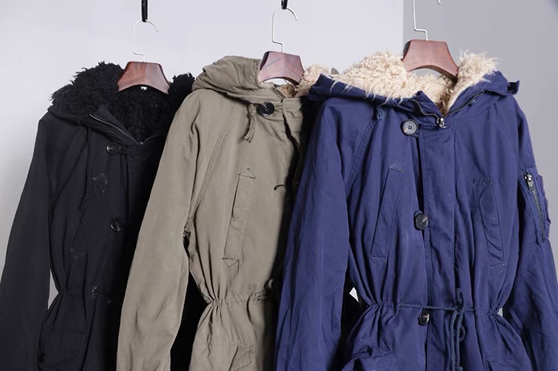 เสื้อกันหนาว ติดฮูท เสื้อcoat แบรนด์ดัง ญี่ปุ่น MOUSSY japan แต่งซับขนอุ่นด้านใน (ขนด้านในถอดใส่ได้ทั้งชิ้นเลยคะ )