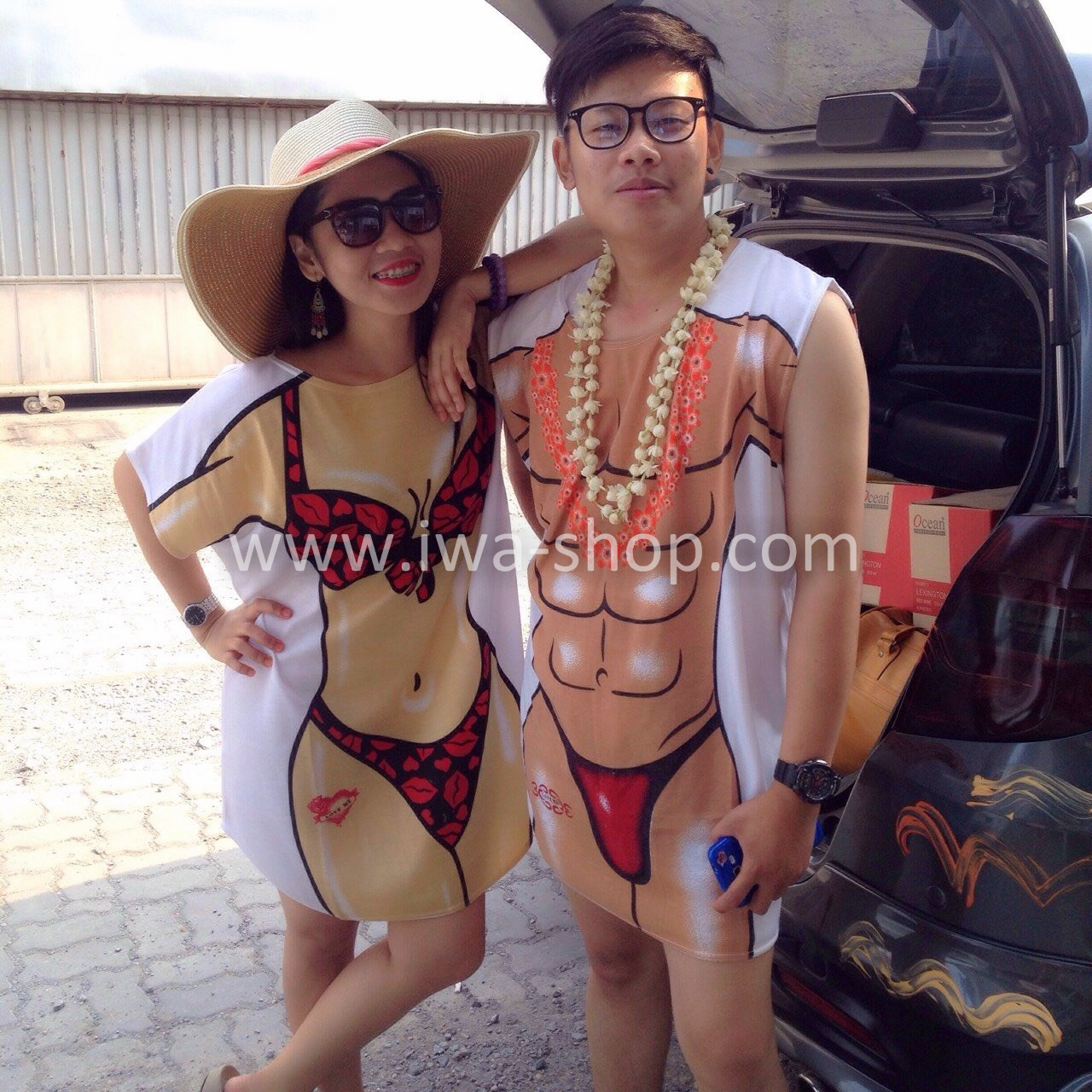 ทหารฟ้า เสื้อยืดลายชุดว่ายน้ำ เสื้อยืดลายบิกินี่ เสื้อสกรีนลายบิกินี่ เสื้อลายชุดว่ายน้ำ เสื้อฮาๆ พิมพ์ลายเซ็กซี่ไปทะเล