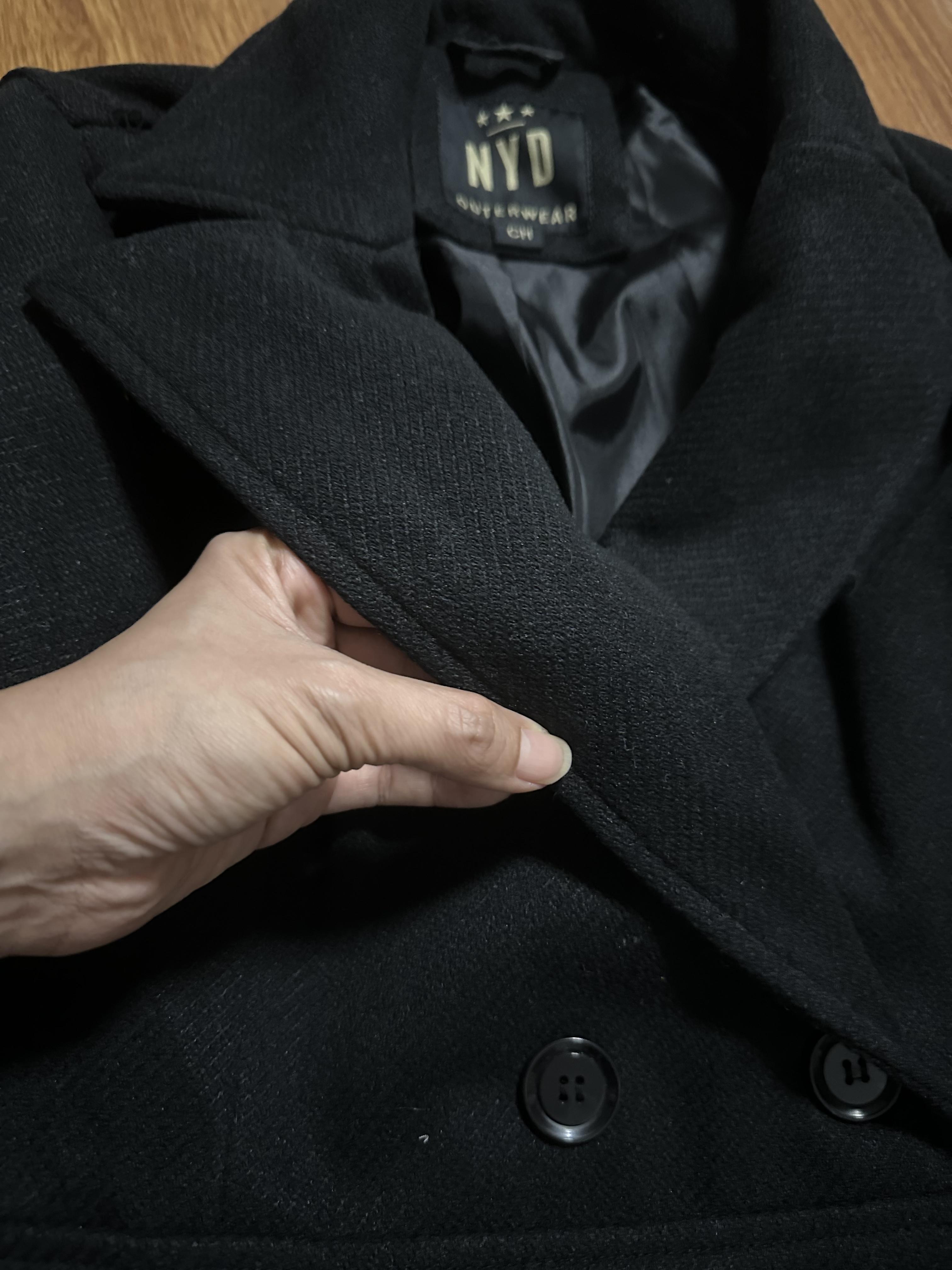 เสื้อโค้ท โค้ทวูลแต่งเฟอร์ เสื้อกันหนาว แบรนด NYD OUTER WEAR สำเนา สำเนา