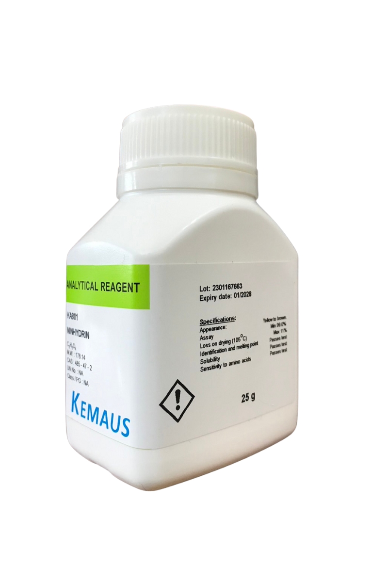 Ninhydrin, AR 25 g. KemAus™