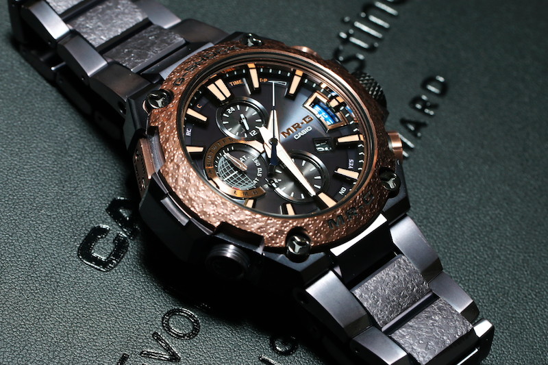 CASIO G-SHOCK นาฬิกาข้อมือ นาฬิกากันน้ำ นาฬิกาของแท้ ประกันศูนย์ CMG 1 ปี รุ่น MRG-G2000HA-1A นาฬิกาสีดำ