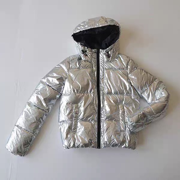 Oodji เสื้อกันหนาว เสื้อฮู้ด บุนวมอุ่น สีแชมเปญ แบรนด์ Oodji Ultra (padded puffer coAt