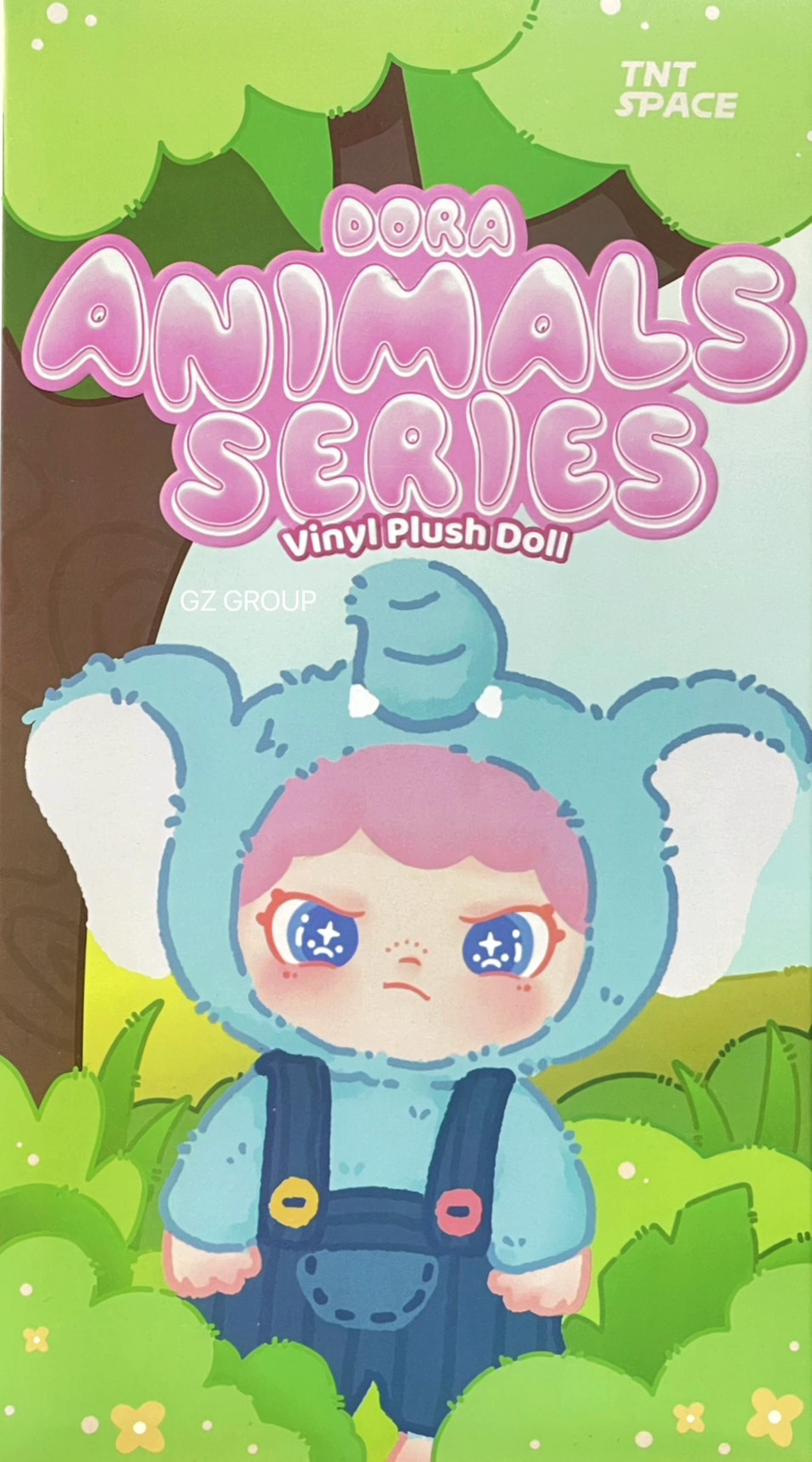กล่องสุ่มพวงกุญแจDORA ANIMALS ลุ้นซีเคร็ท series Vinyl Plush Doll