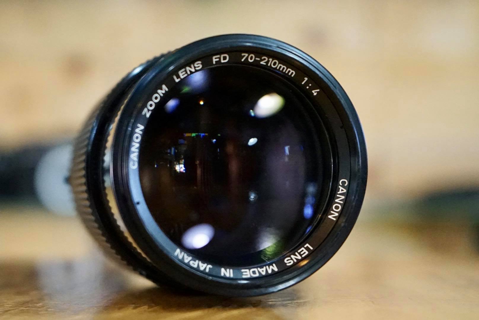 CANON ZOOM LENS FD 70-210MM.F4 MACRO FD MOUNT