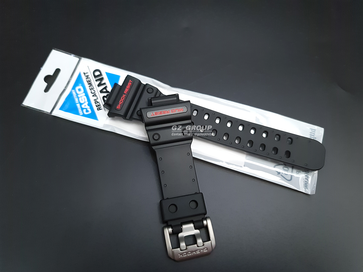 CASIO GENUINE FACTORY CASIO REPLACEMENT อะไหล่นาฬิกา G-SHOCK พร้อมส่ง รุ่น GXW-56-1A/GX-56-1A กรอบสายสีดำ
