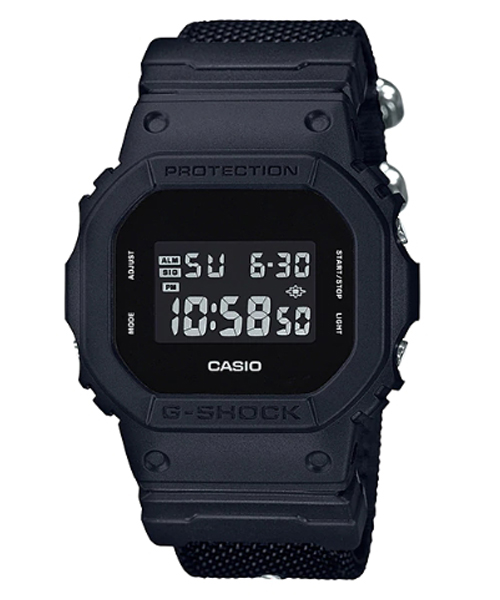 CASIO G-SHOCK นาฬิกาข้อมือ นาฬิกากันน้ำ นาฬิกาของแท้ ประกันศูนย์ CMG 1 ปี รุ่น DW-5600BBN-1D นาฬิกาสีดำ