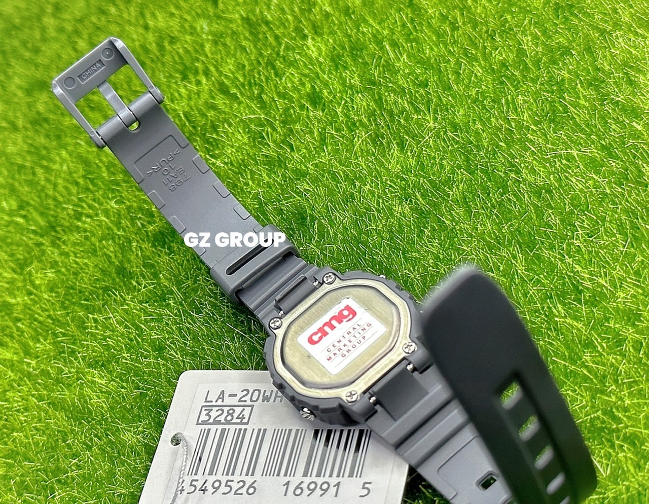 CASIO MID YEAR SALE นาฬิกาคาสิโอ พร้อมส่ง นาฬิกาข้อมือ นาฬิกากันน้ำ นาฬิกาของแท้ BTS ประกันศูนย์ CMG 1 ปี รุ่น LA-20WH-8A นาฬิกาสีเทา