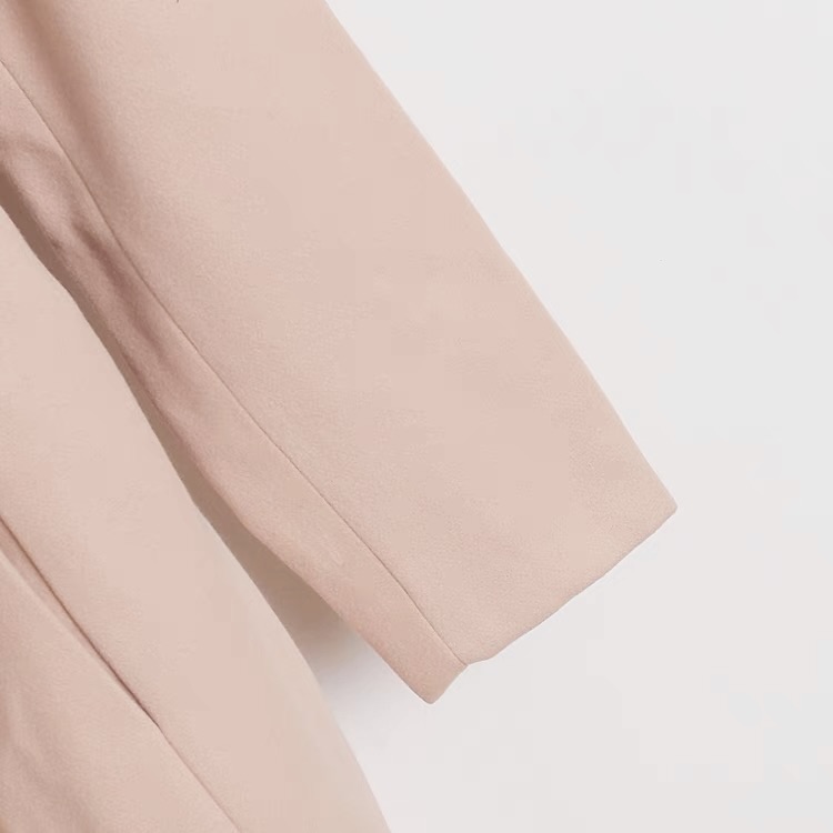เสื้อโค้ทวูล เสื้อโค้ทเฟอร์ โค้ทสักหลาดสีเบจ แบรนด์ FISHERFIELD