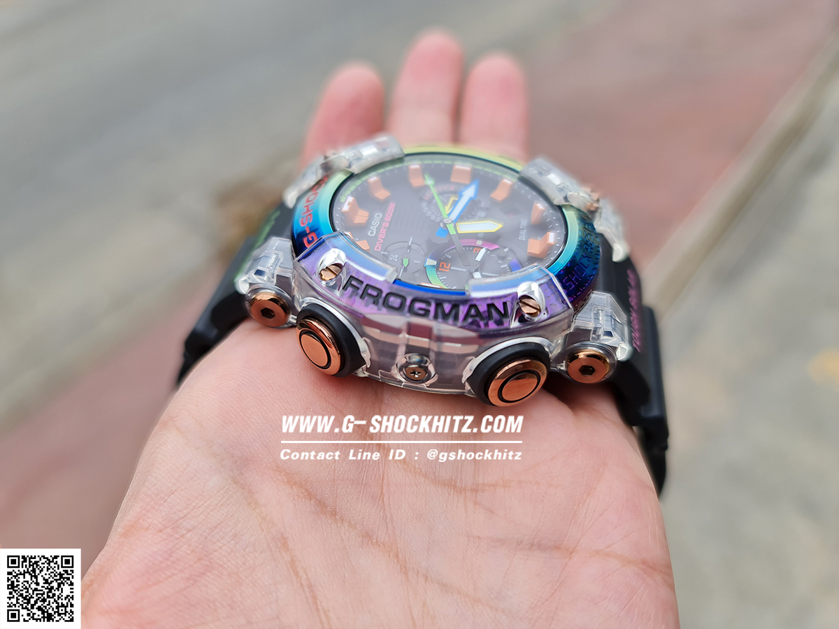 CASIO G-SHOCK นาฬิกาข้อมือ นาฬิกากันน้ำ นาฬิกาของแท้ ประกันศูนย์ CMG 1 ปี รุ่น GWF-A1000BRT-1A นาฬิกาสีดำ