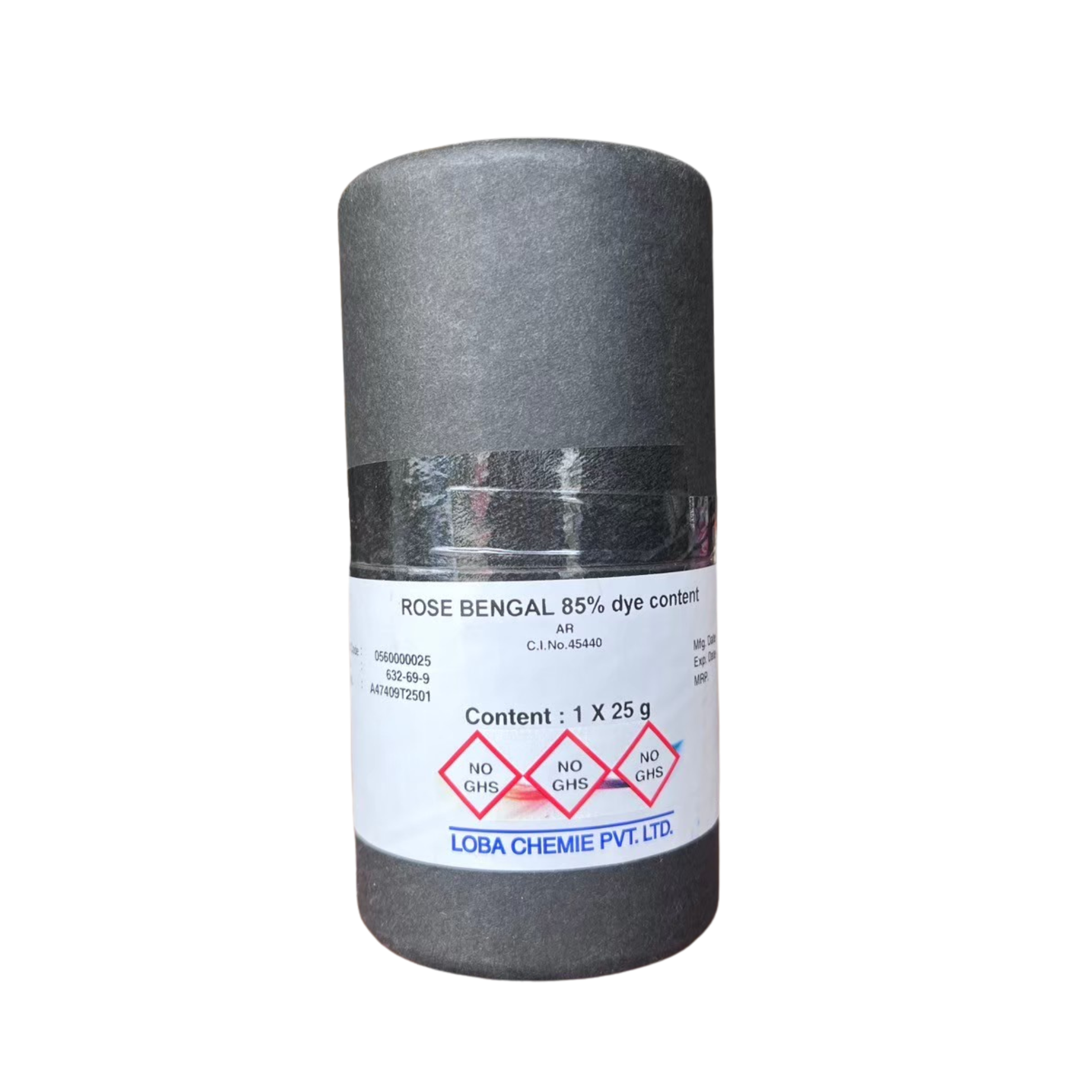 Rose Bengal 85% dye content, AR 25g. Loba Chemie™
